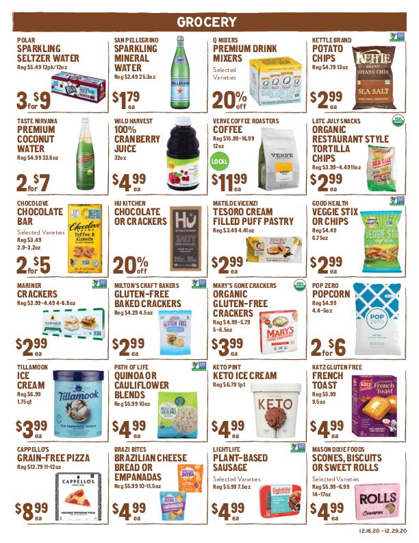 New Seasons Market (CA) Christmas Holiday Weekly Ad Flyer December 16 to December 29, 2020