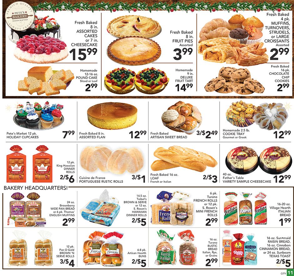 Pete's Fresh Holiday Weekly Ad Flyer December 16 to December 24, 2020