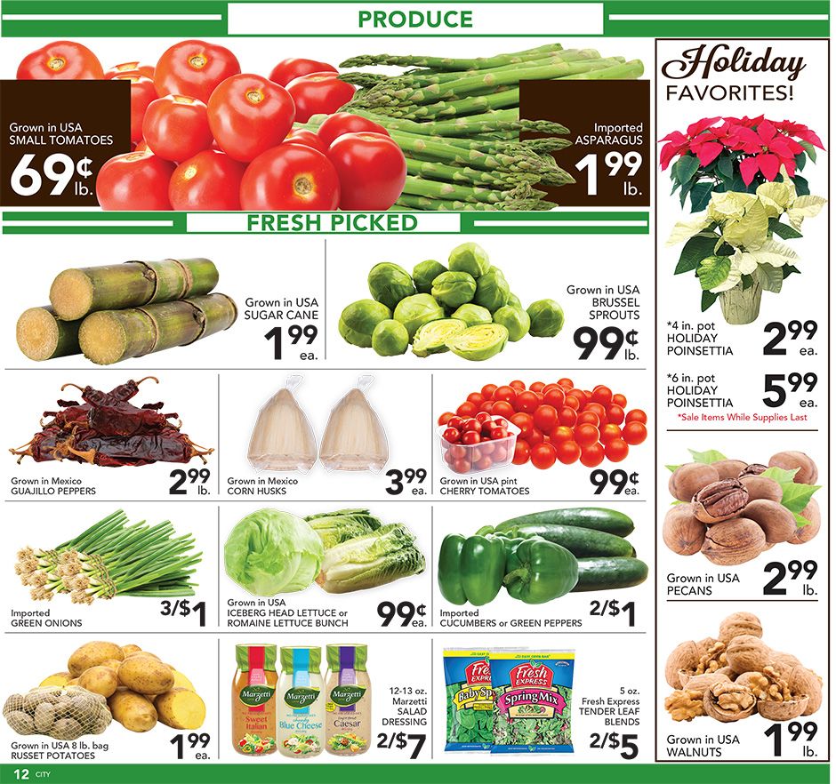 Pete's Fresh Holiday Weekly Ad Flyer December 16 to December 24, 2020