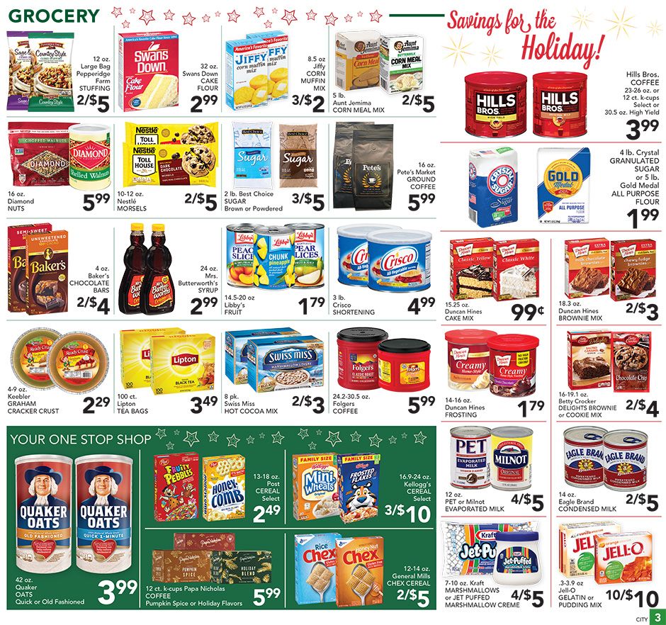 Pete's Fresh Holiday Weekly Ad Flyer December 16 to December 24, 2020