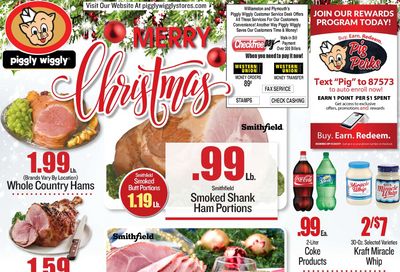 Piggly Wiggly (NC) Christmas Holiday Weekly Ad Flyer December 16 to December 24, 2020