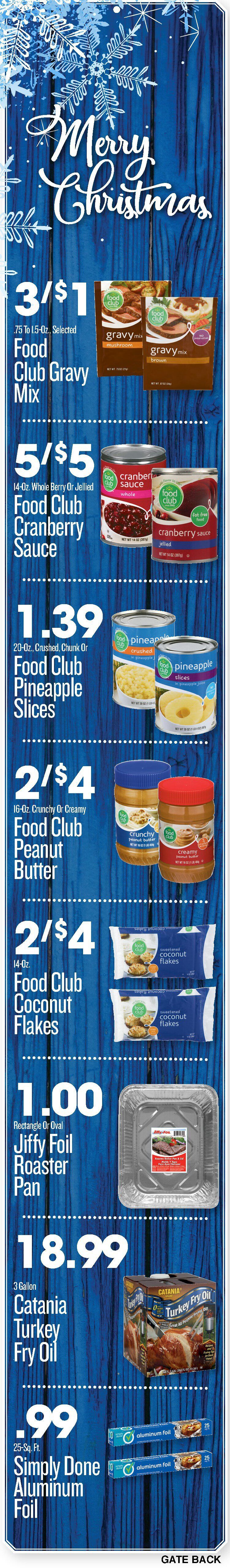 Piggly Wiggly (NC) Christmas Holiday Weekly Ad Flyer December 16 to December 24, 2020