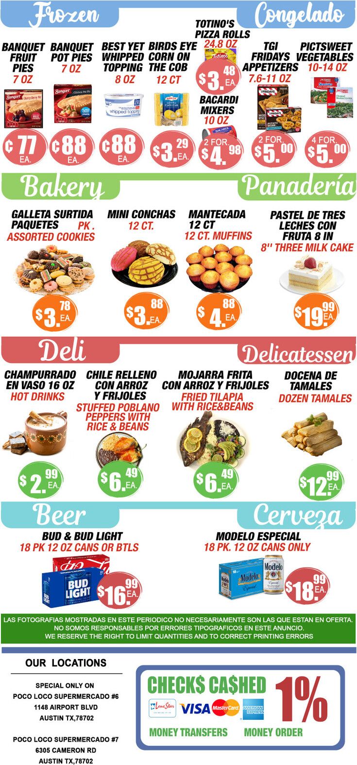 Poco Loco Navidad Christmas Holiday Weekly Ad Flyer December 16 to December 22, 2020