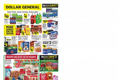 Dollar General (LA, MS) Weekly Ad Flyer December 13 to December 19