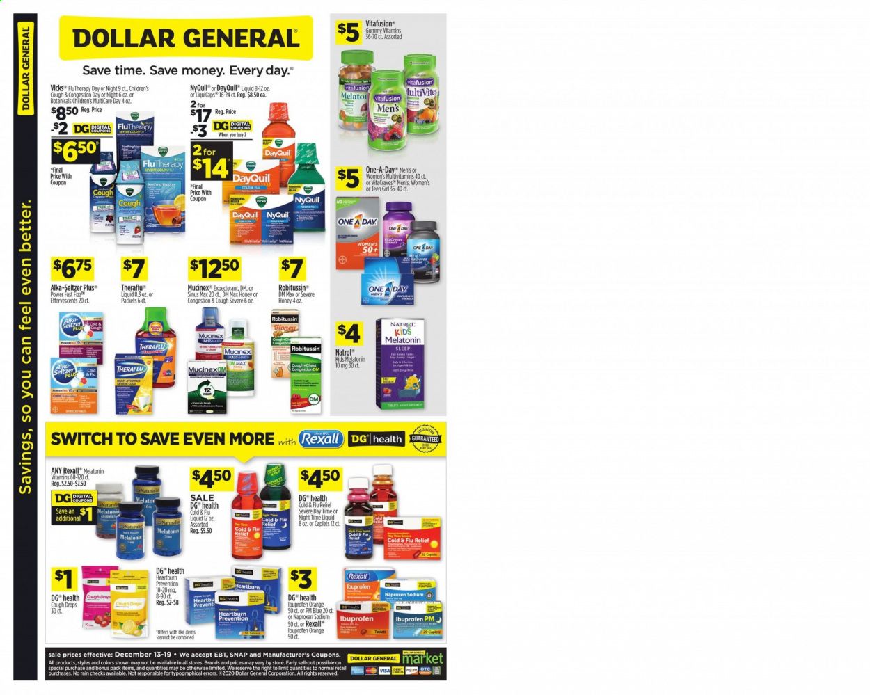 Dollar General (MS) Weekly Ad Flyer December 13 to December 19