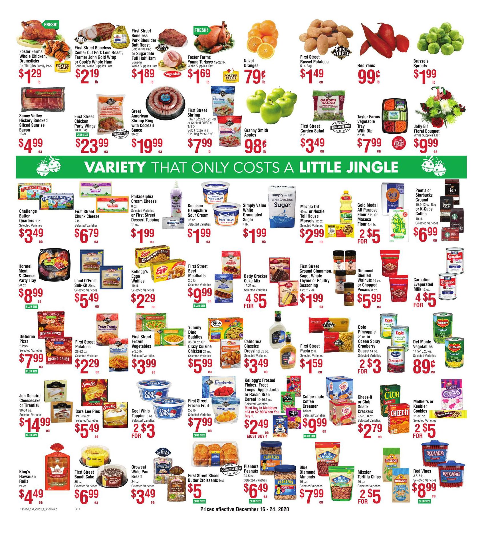 Smart & Final Christmas Holiday Weekly Ad Flyer December 16 to December 24, 2020