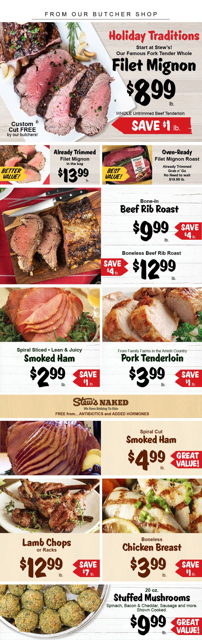 Stew Leonard's Christmas Holiday Weekly Ad Flyer December 16 to December 24, 2020