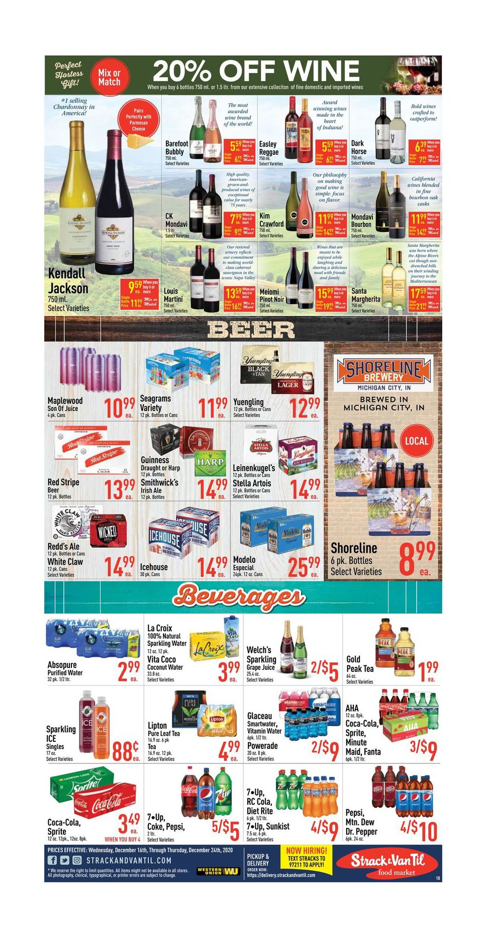 Strack & Van Til Christmas Holiday Weekly Ad Flyer December 16 to December 24, 2020