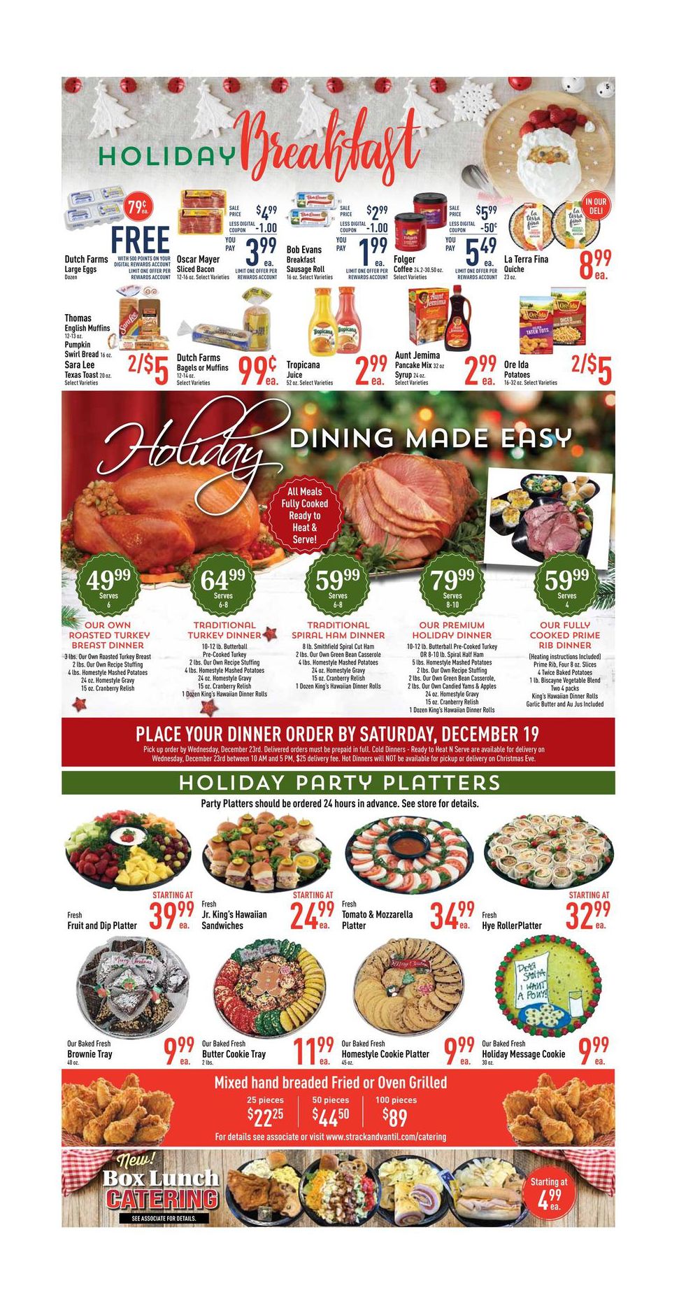 Strack & Van Til Christmas Holiday Weekly Ad Flyer December 16 to December 24, 2020