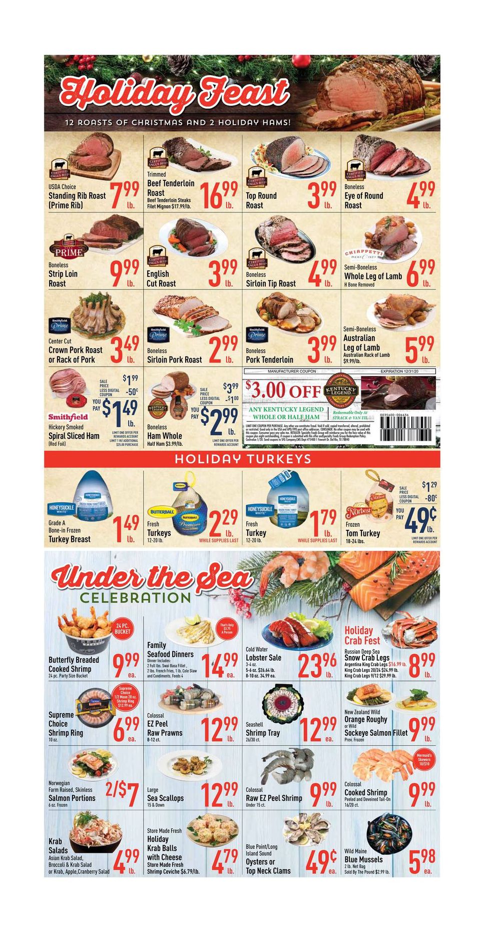 Strack & Van Til Christmas Holiday Weekly Ad Flyer December 16 to December 24, 2020