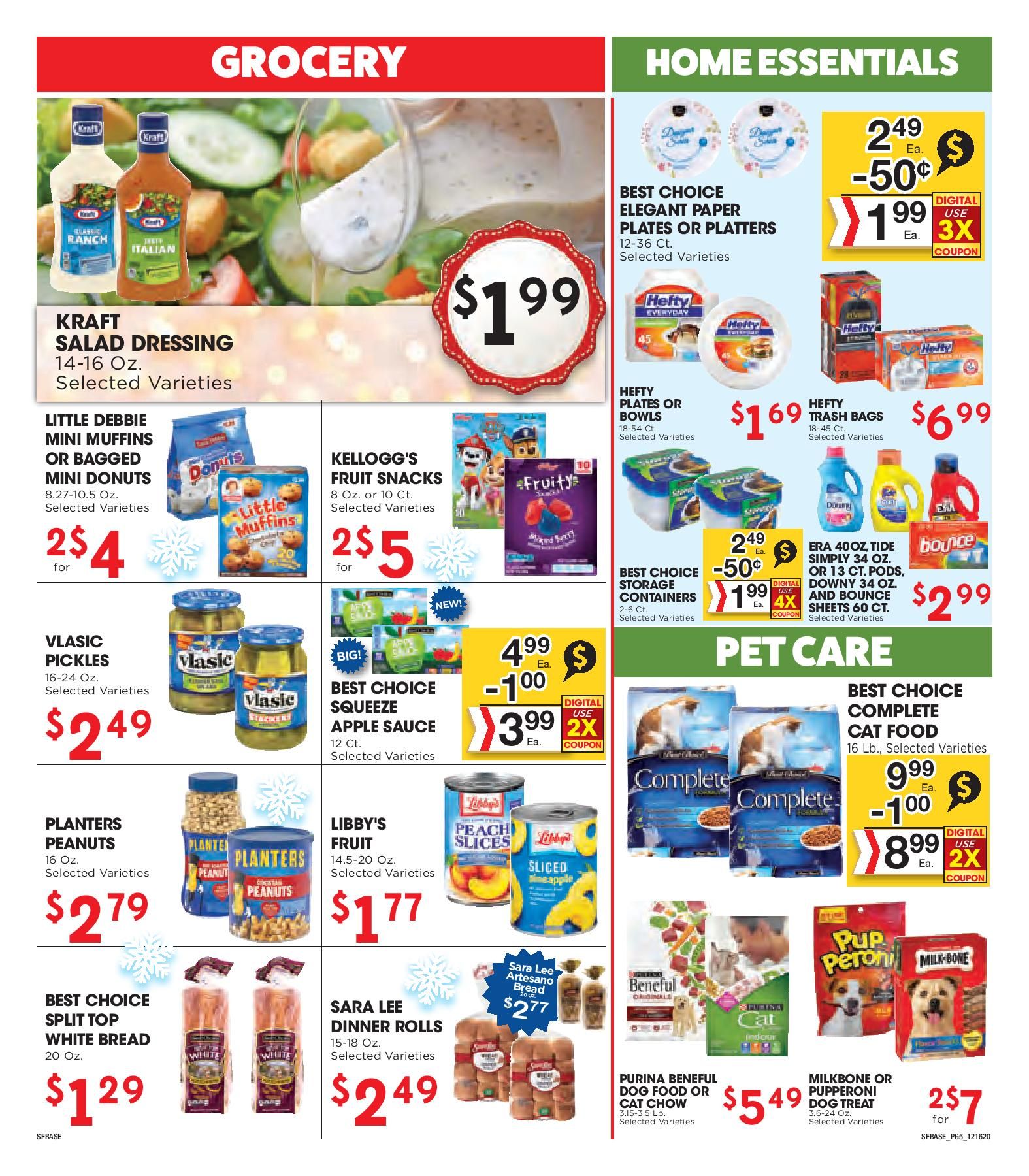 Sunshine Foods Christmas Holiday Weekly Ad Flyer December 16 to December 29, 2020