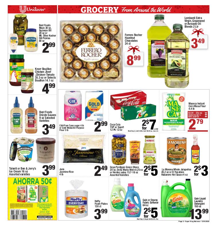 Super King Markets Holiday Weekly Ad Flyer December 16 to December 22, 2020