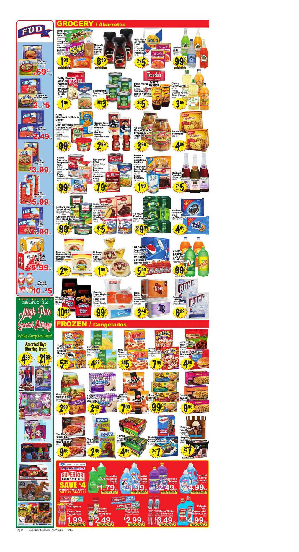 Superior Grocers Holiday Weekly Ad Flyer December 16 to December 22, 2020