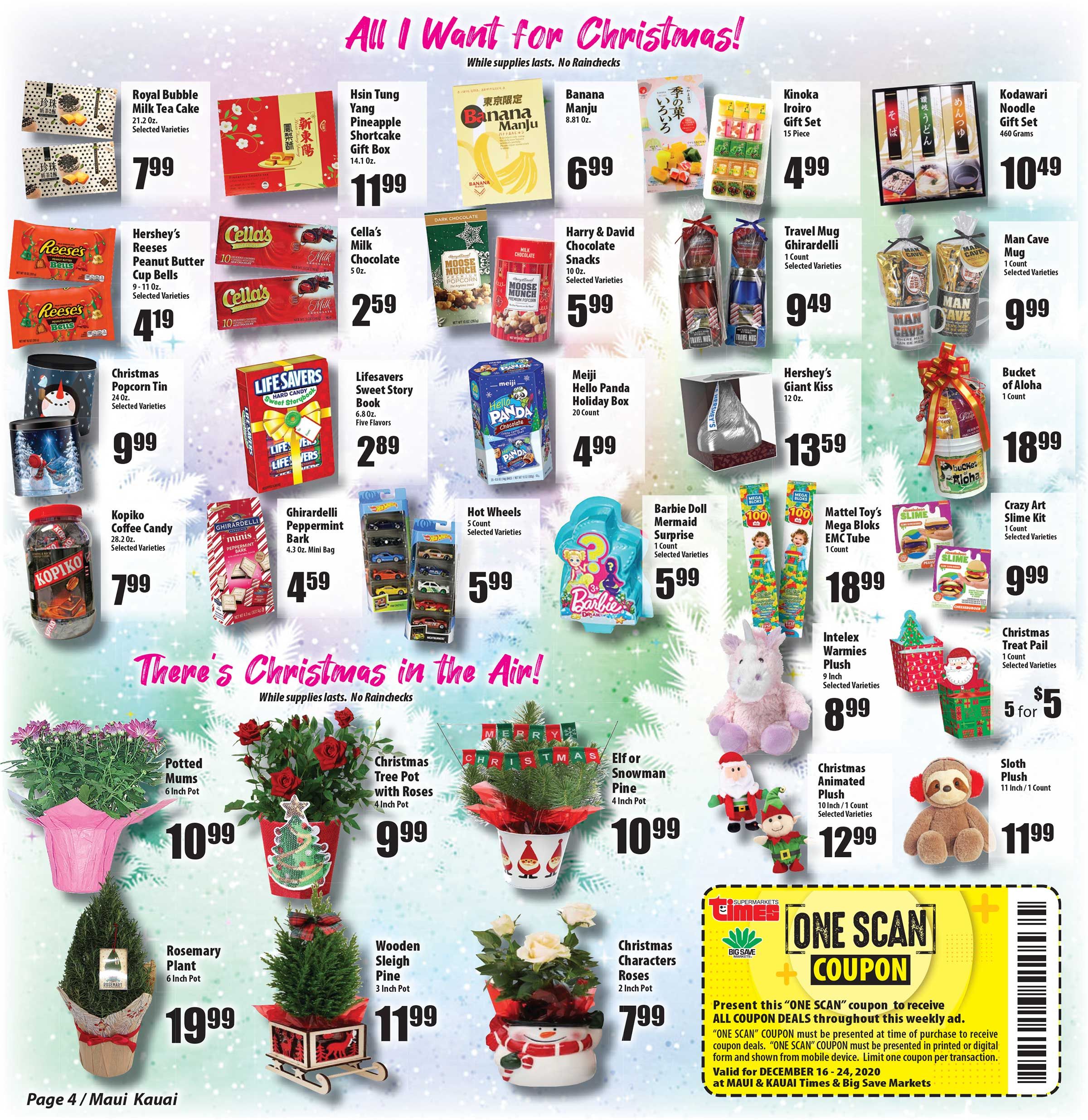 Times Supermarkets Christmas Holiday Weekly Ad Flyer December 16 to December 24, 2020