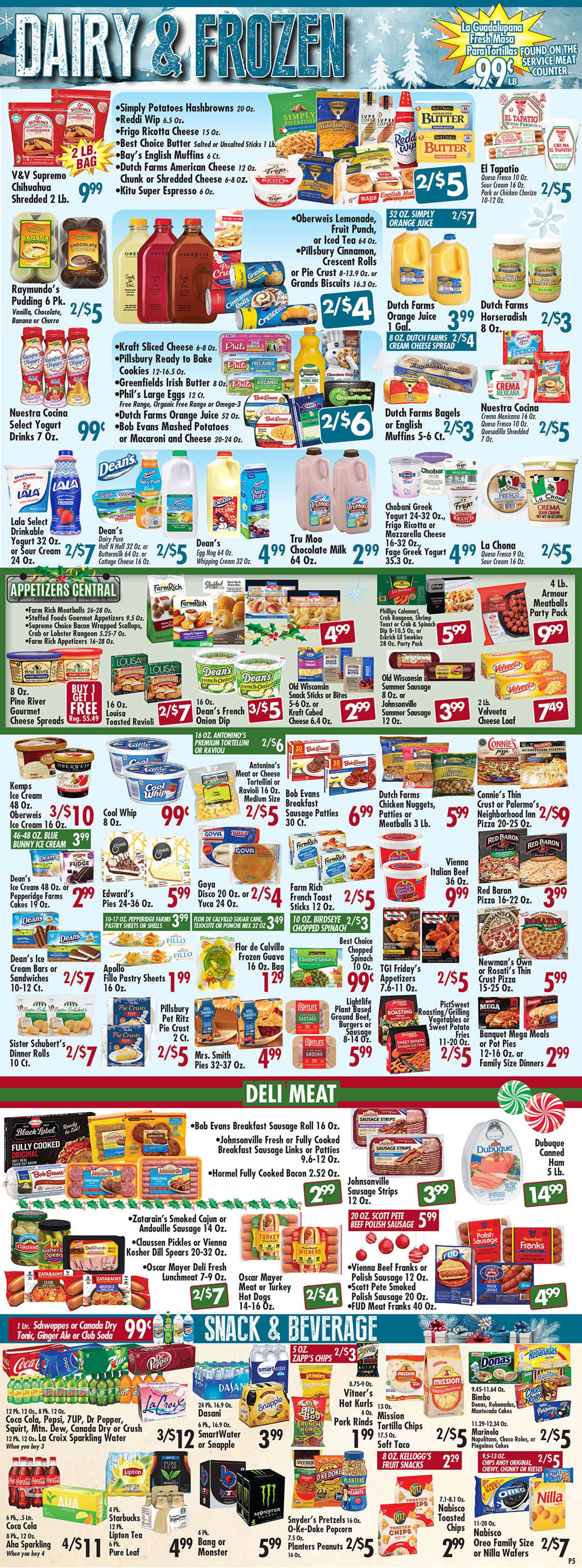 Tony's Fresh Market Christmas Holiday Weekly Ad Flyer December 16 to December 25, 2020