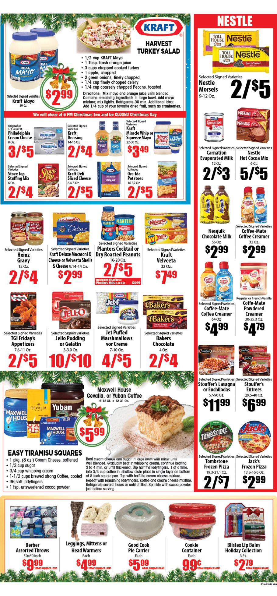 Town & Country Supermarket Christmas Holiday Weekly Ad Flyer December 16 to December 24, 2020