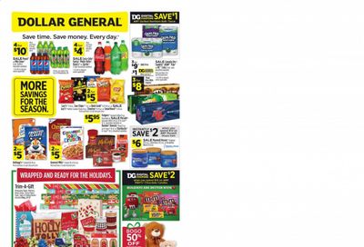 Dollar General (AZ, CO, GA, KY, LA, MA, NY, PA) Weekly Ad Flyer December 13 to December 19