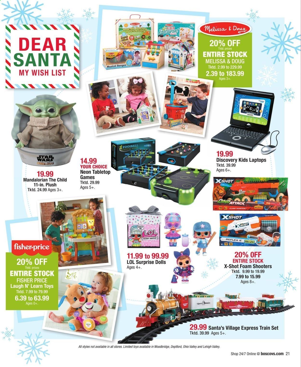 Boscov's Weekly Ad Flyer December 7 to December 25