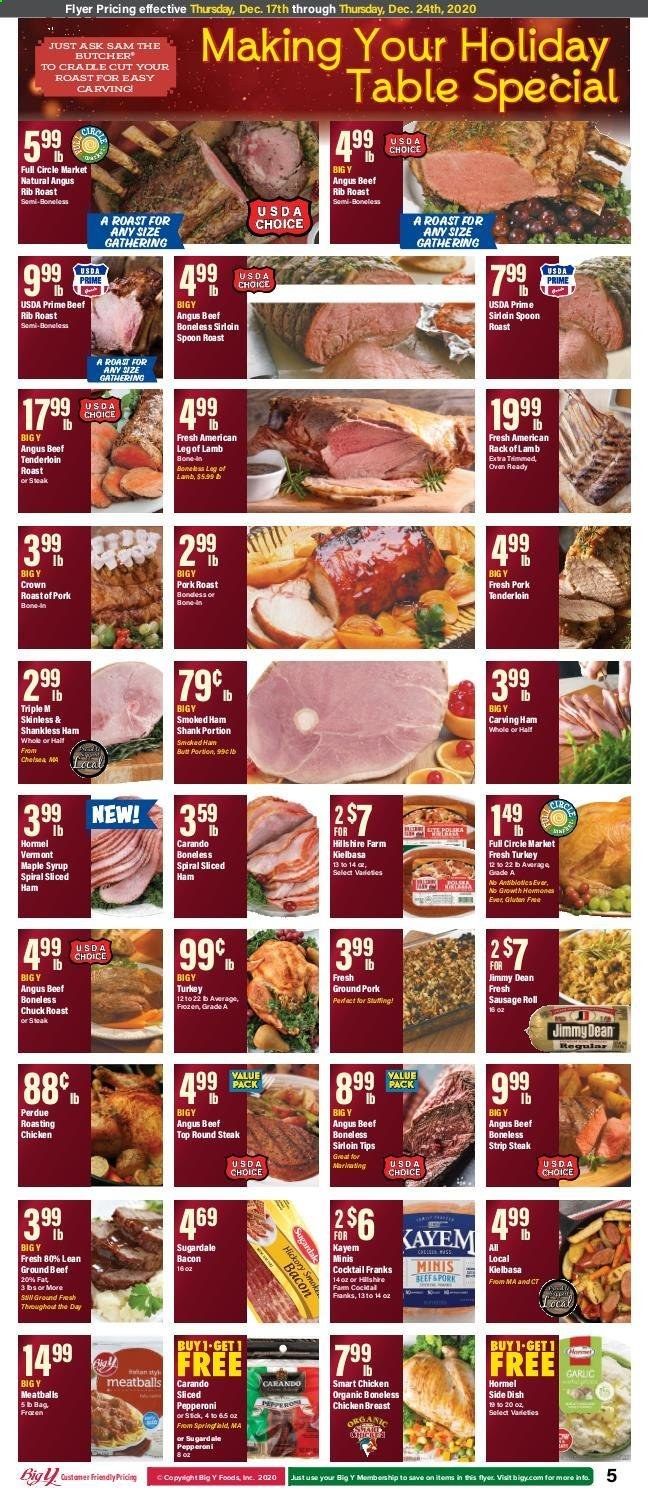 Big Y (MA) Weekly Ad Flyer December 17 to December 24