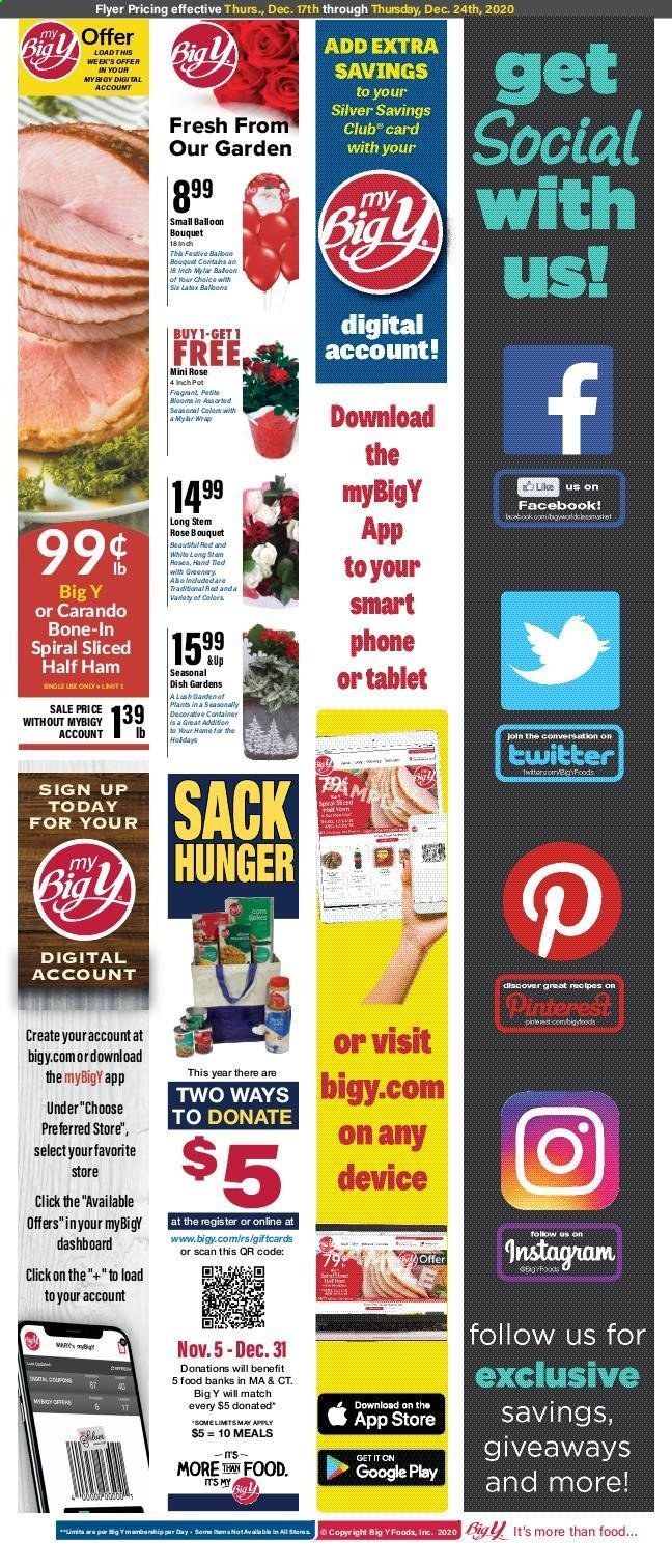 Big Y (MA) Weekly Ad Flyer December 17 to December 24