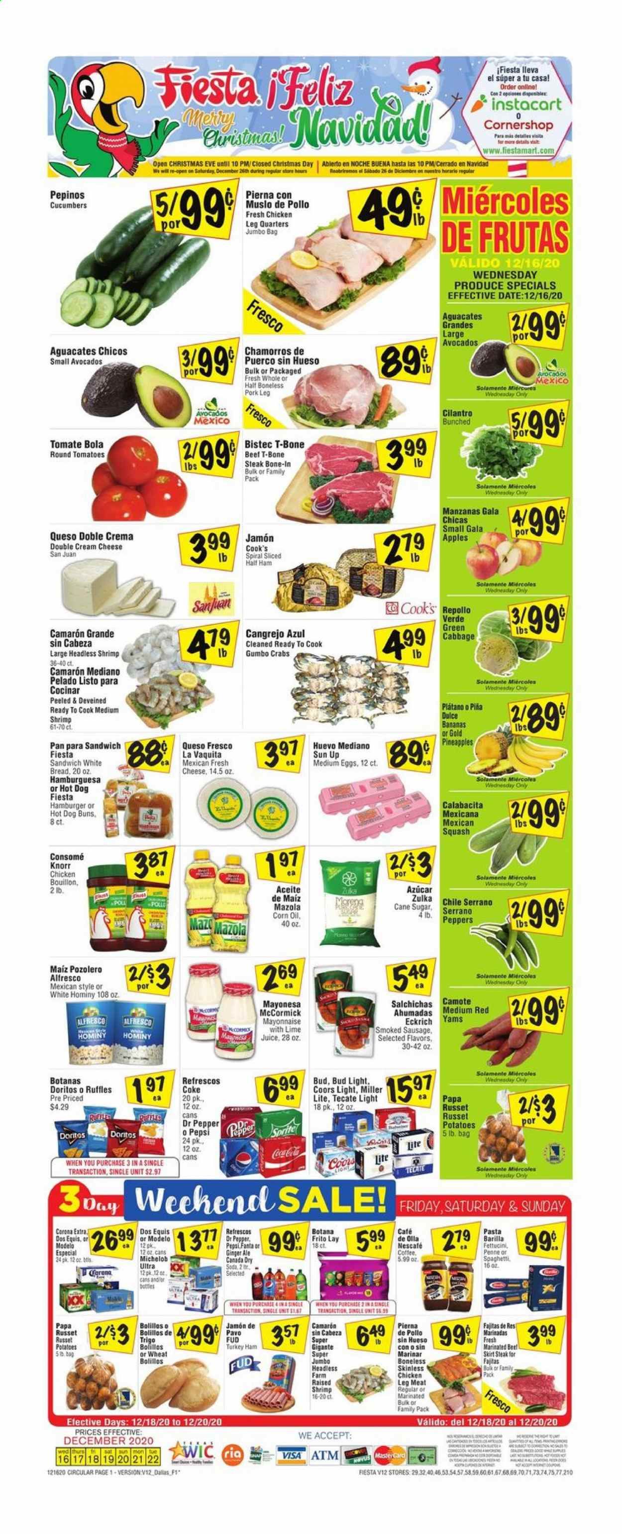 Fiesta Mart (TX) Weekly Ad Flyer December 16 to December 22