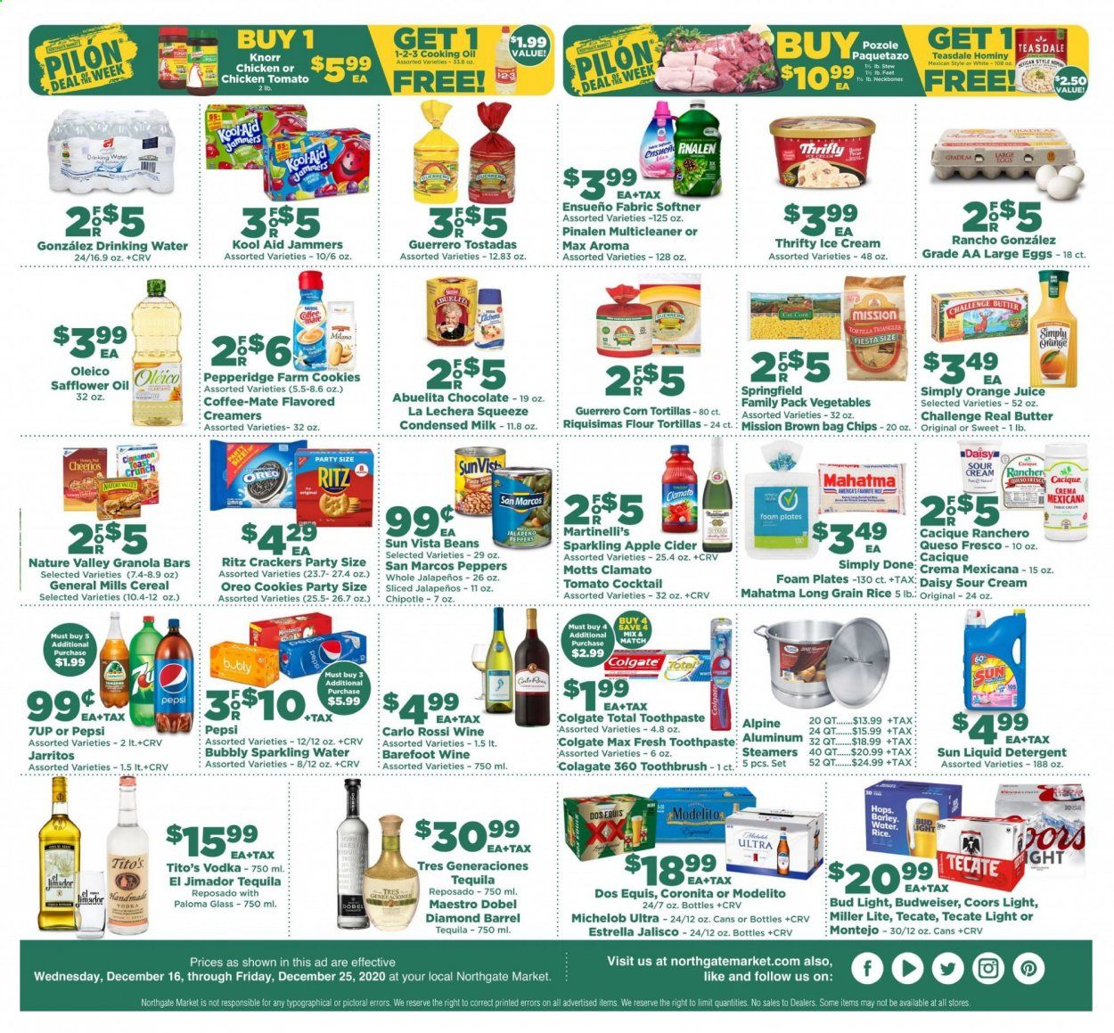 Northgate Market (CA) Weekly Ad Flyer December 16 to December 25