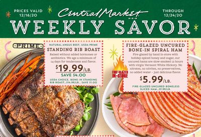 Central Market (TX) Weekly Ad Flyer December 16 to December 24