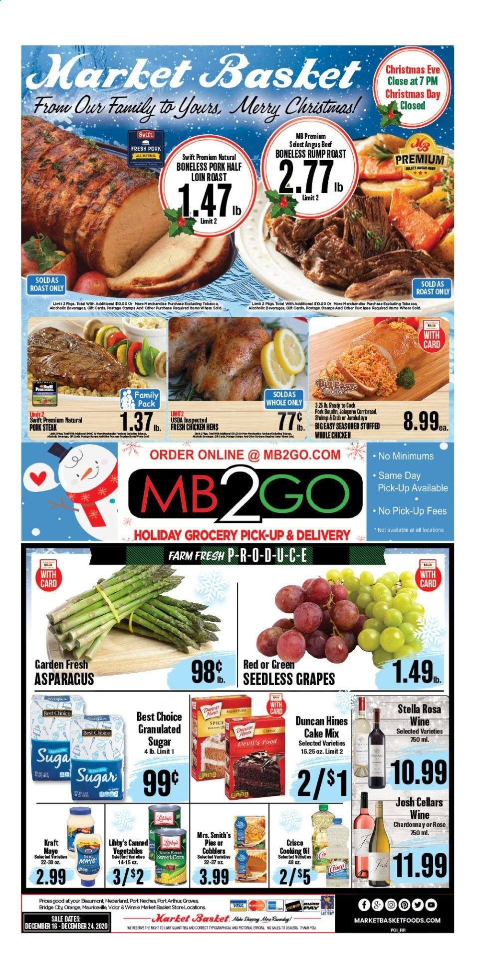 Market Basket (LA, TX) Weekly Ad Flyer December 16 to December 24