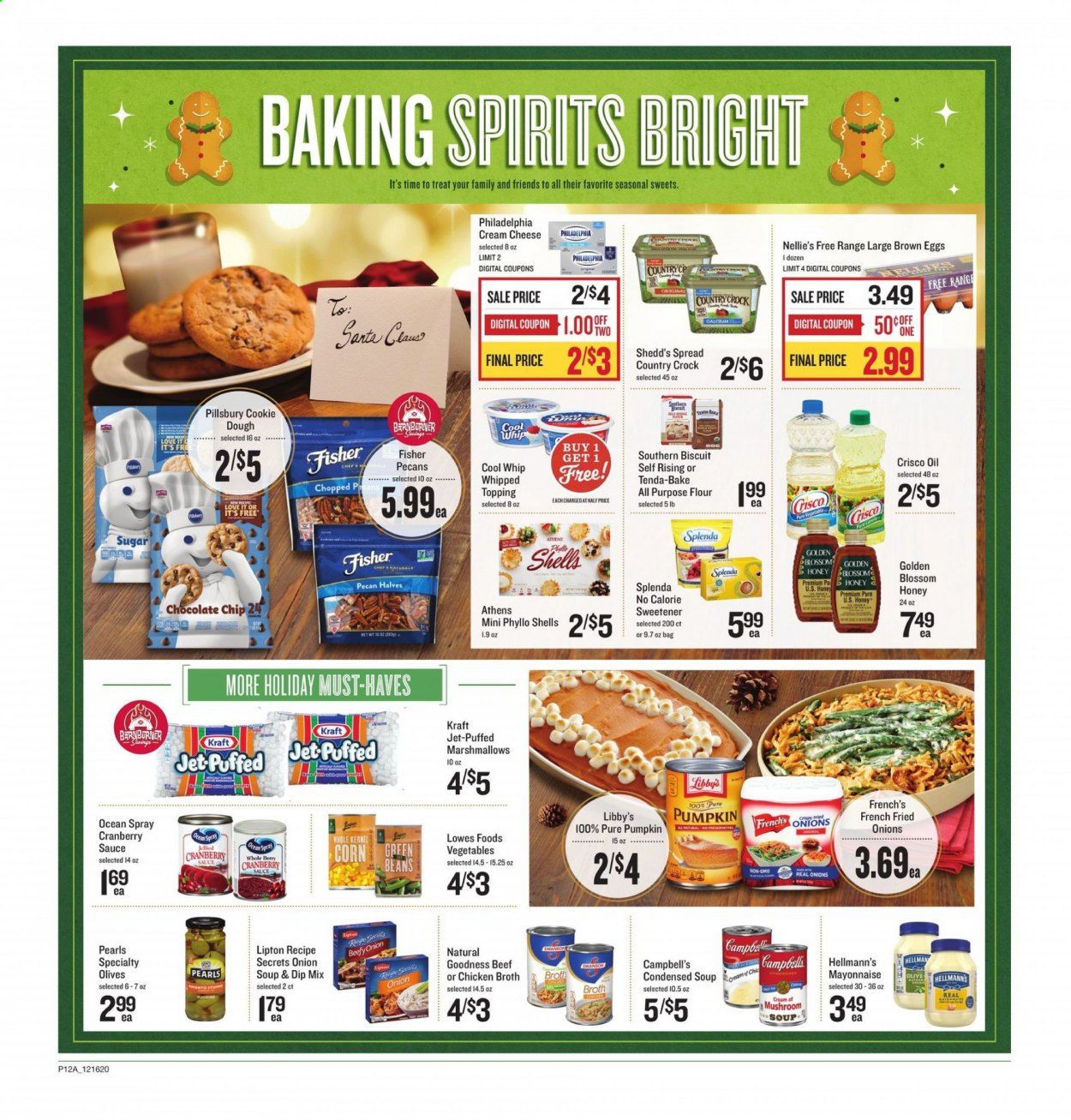 Lowes Foods Weekly Ad Flyer December 16 to December 24