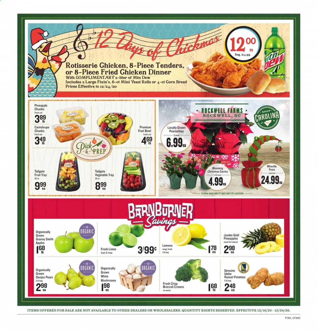 Lowes Foods Weekly Ad Flyer December 16 to December 24