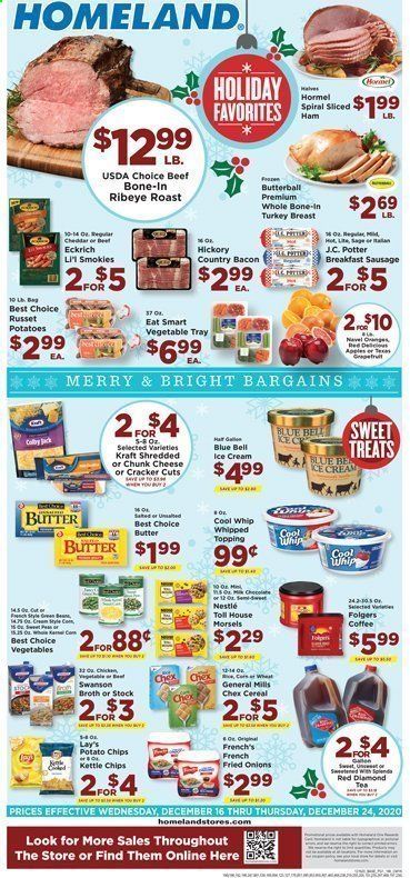 Homeland (OK, TX) Weekly Ad Flyer December 16 to December 24