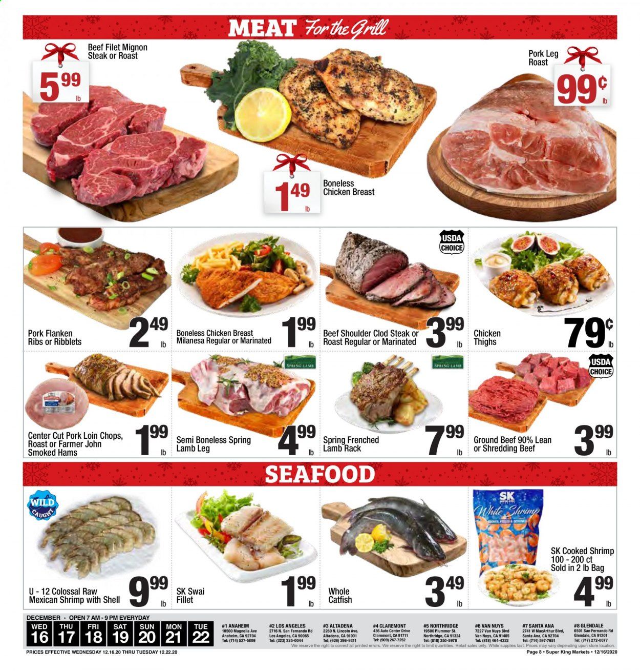 Super King Markets (CA) Weekly Ad Flyer December 16 to December 22