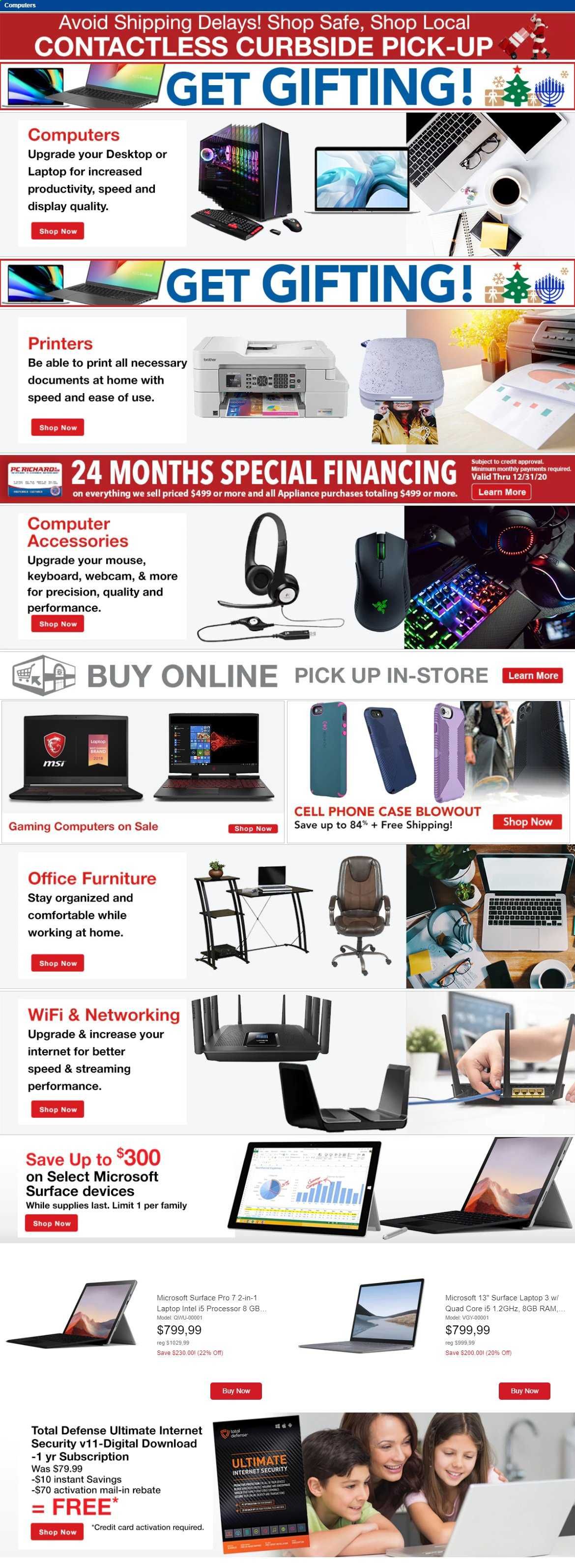 P.C. Richard & Son Weekly Ad Flyer December 17 to December 24