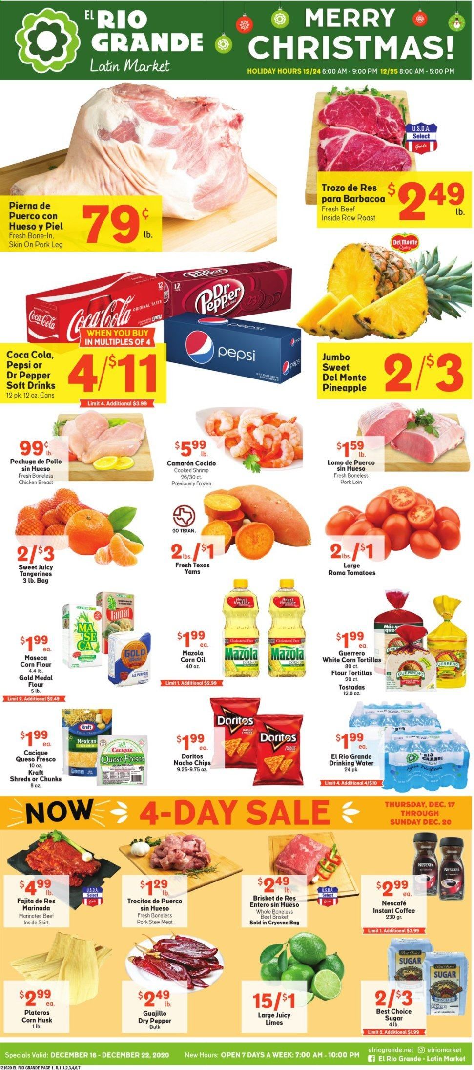 El Rio Grande (10, 21, 25, 30, 34, 53, 90) Weekly Ad Flyer December 16 to December 22