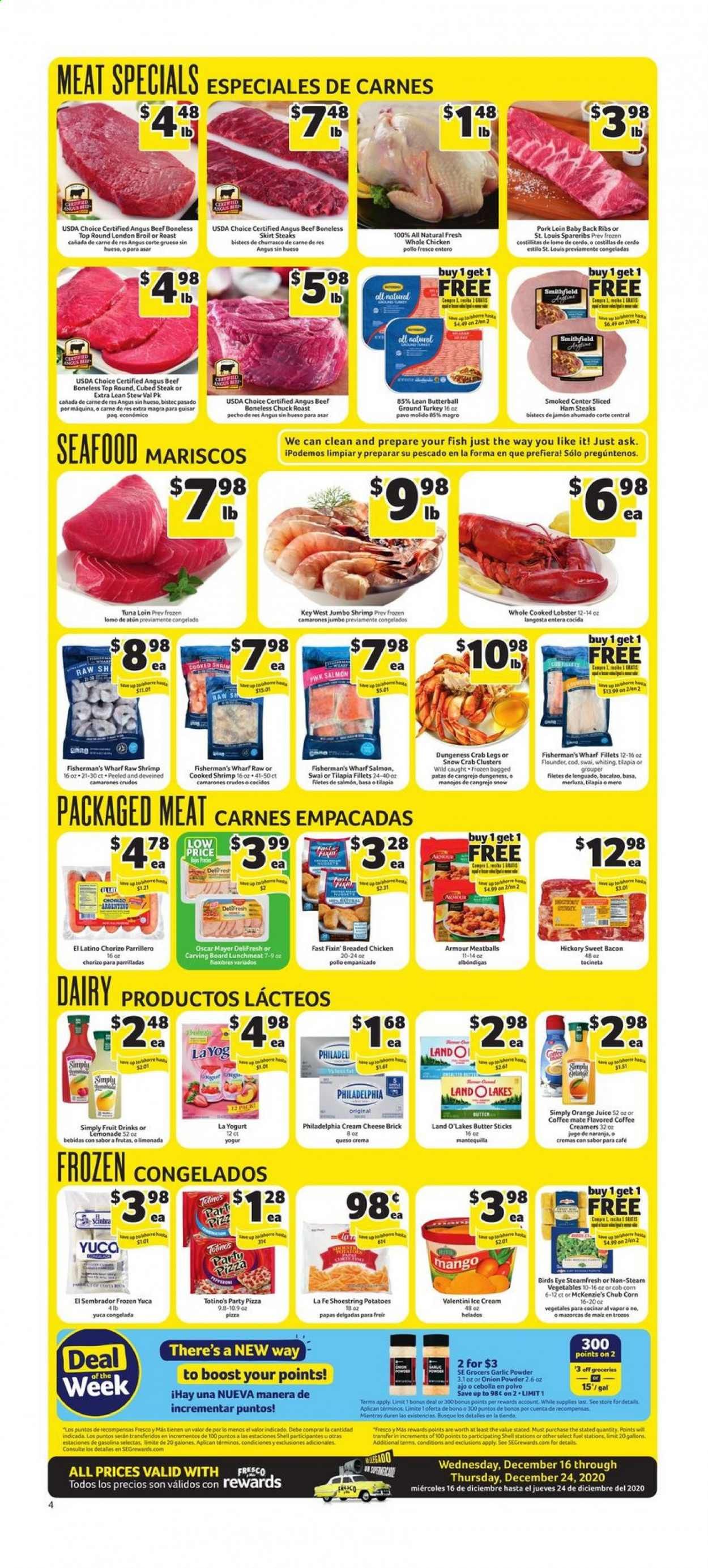 Fresco y Más Weekly Ad Flyer December 16 to December 24