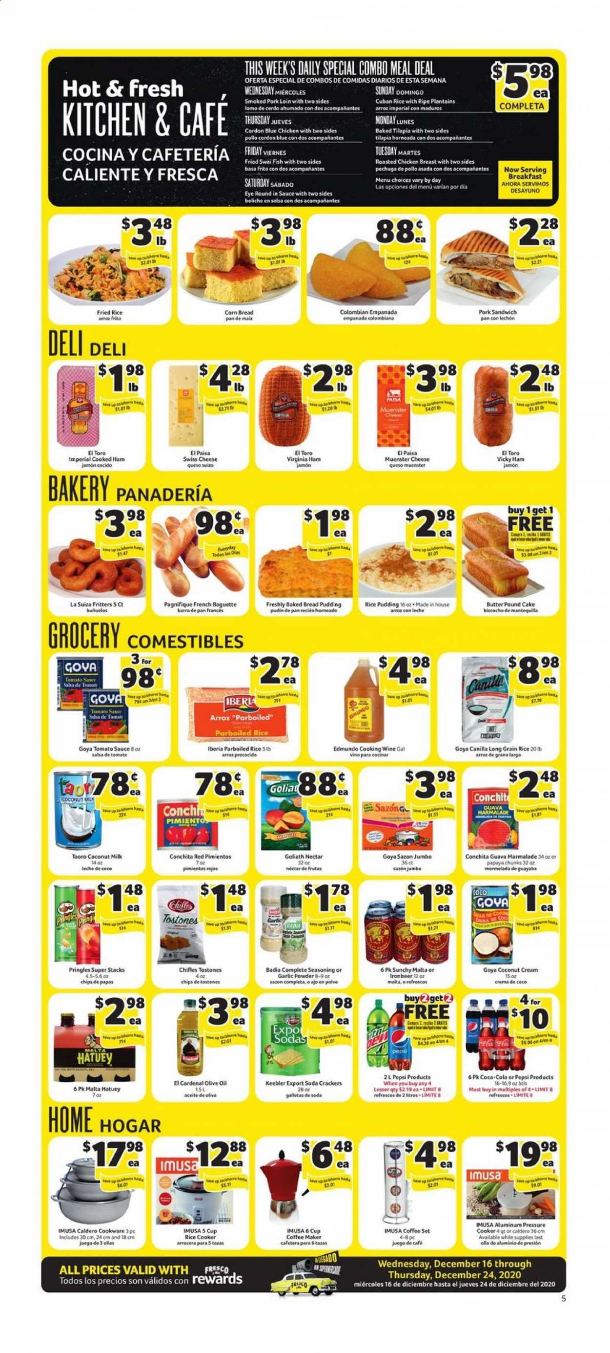 Fresco y Más Weekly Ad Flyer December 16 to December 24