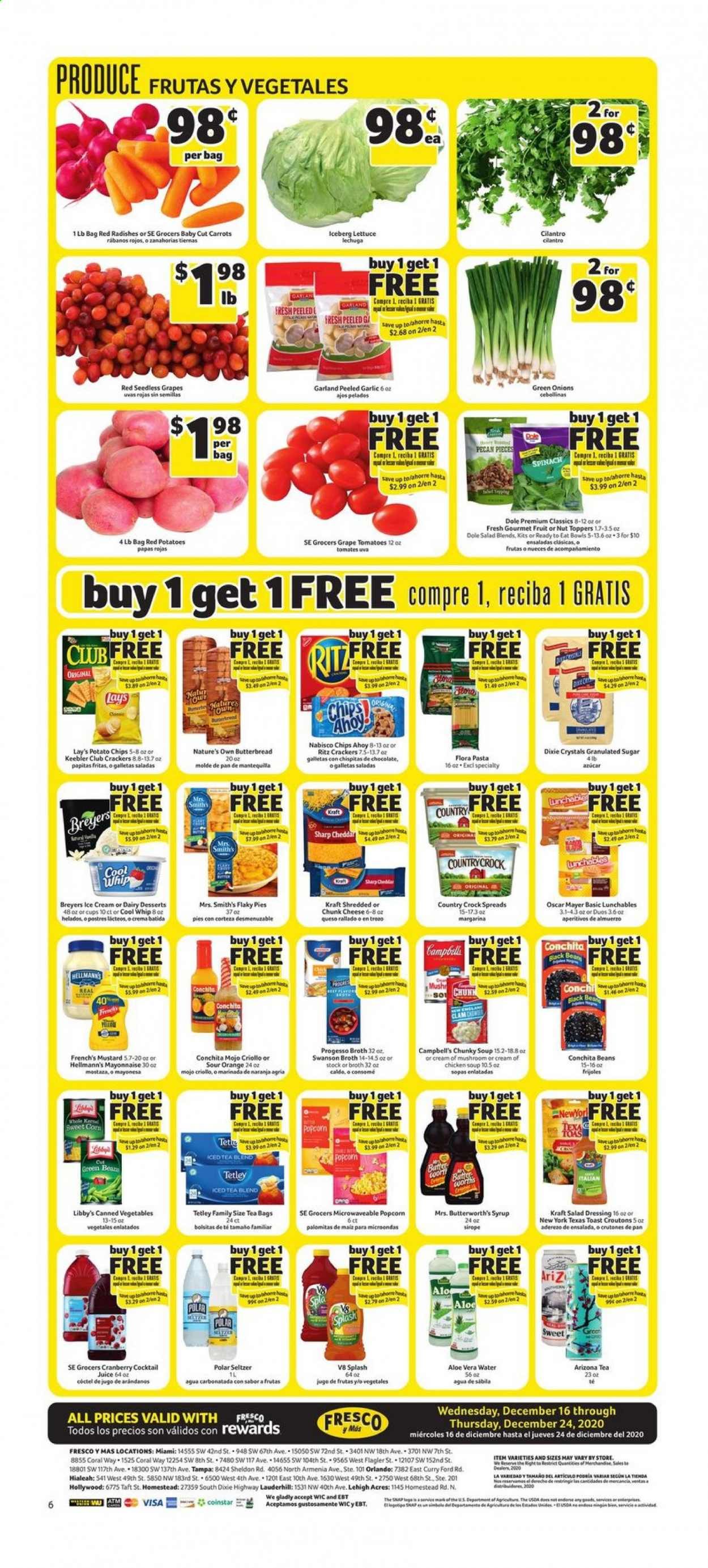 Fresco y Más Weekly Ad Flyer December 16 to December 24
