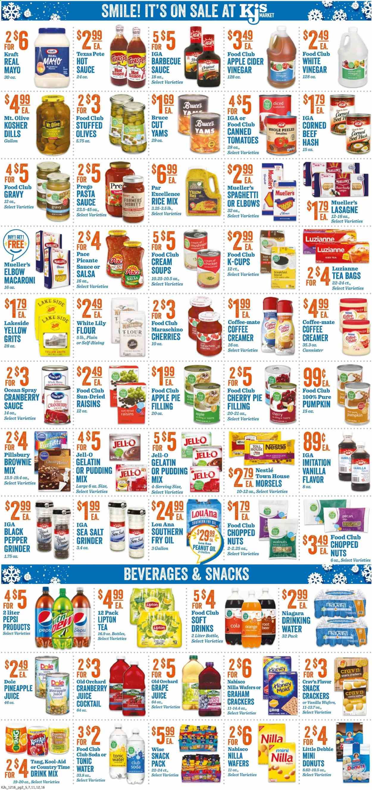 KJ´s Market (GA, SC) Weekly Ad Flyer December 16 to December 24