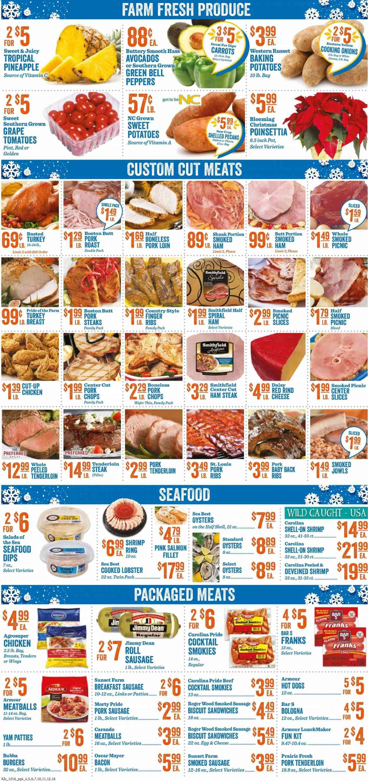 KJ´s Market (GA, SC) Weekly Ad Flyer December 16 to December 24
