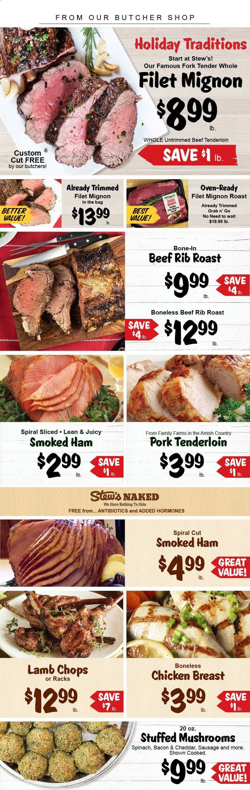 Stew Leonard's Weekly Ad Flyer December 16 to December 22