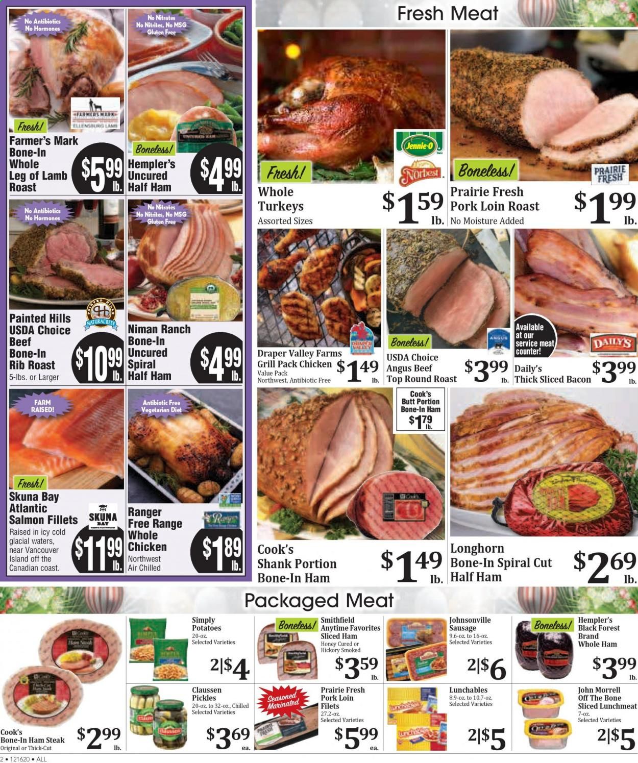 Rosauers Weekly Ad Flyer December 16 to December 24