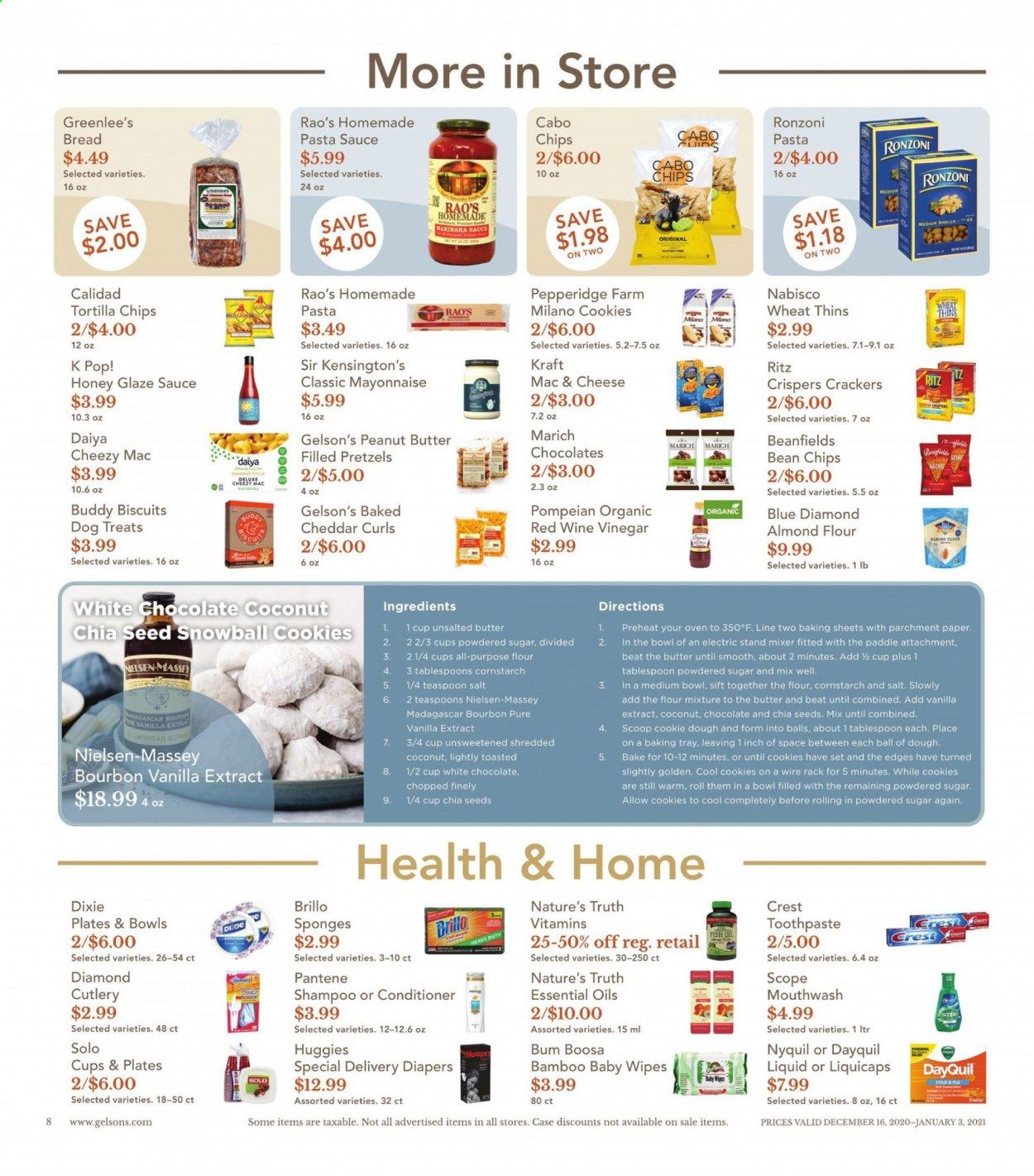 Gelson's Weekly Ad Flyer December 16 to January 3