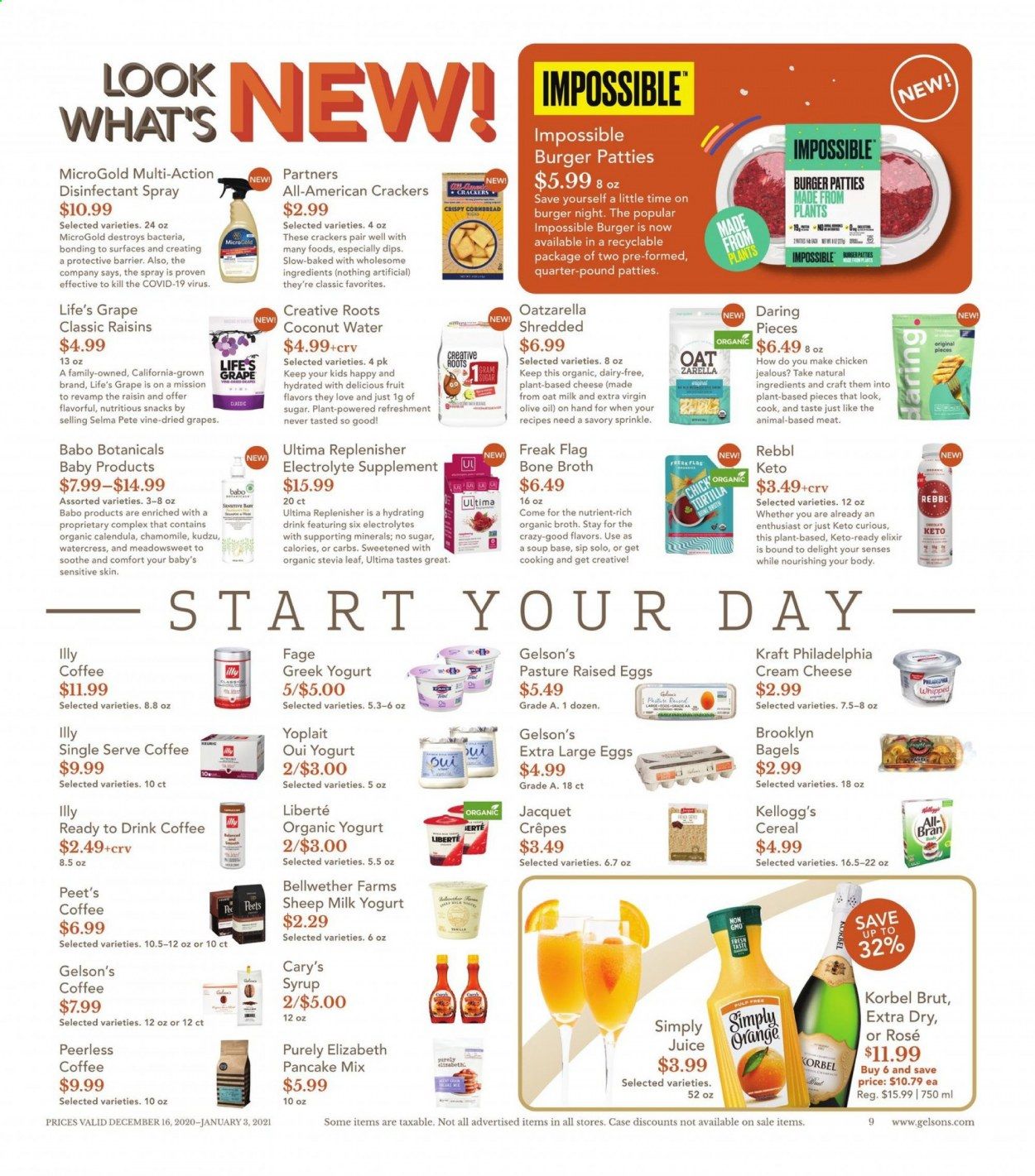 Gelson's Weekly Ad Flyer December 16 to January 3