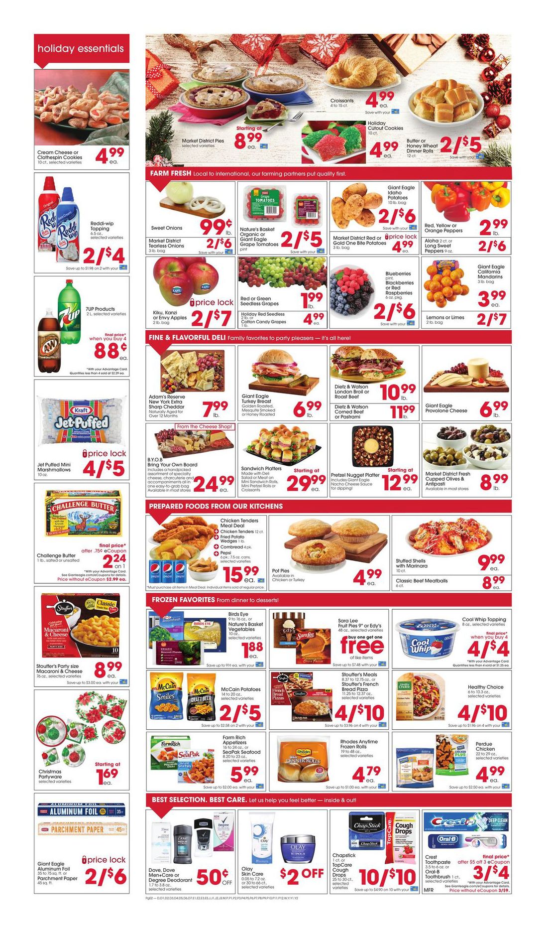 Giant Eagle Holiday Weekly Ad Flyer December 17 to December 23, 2020