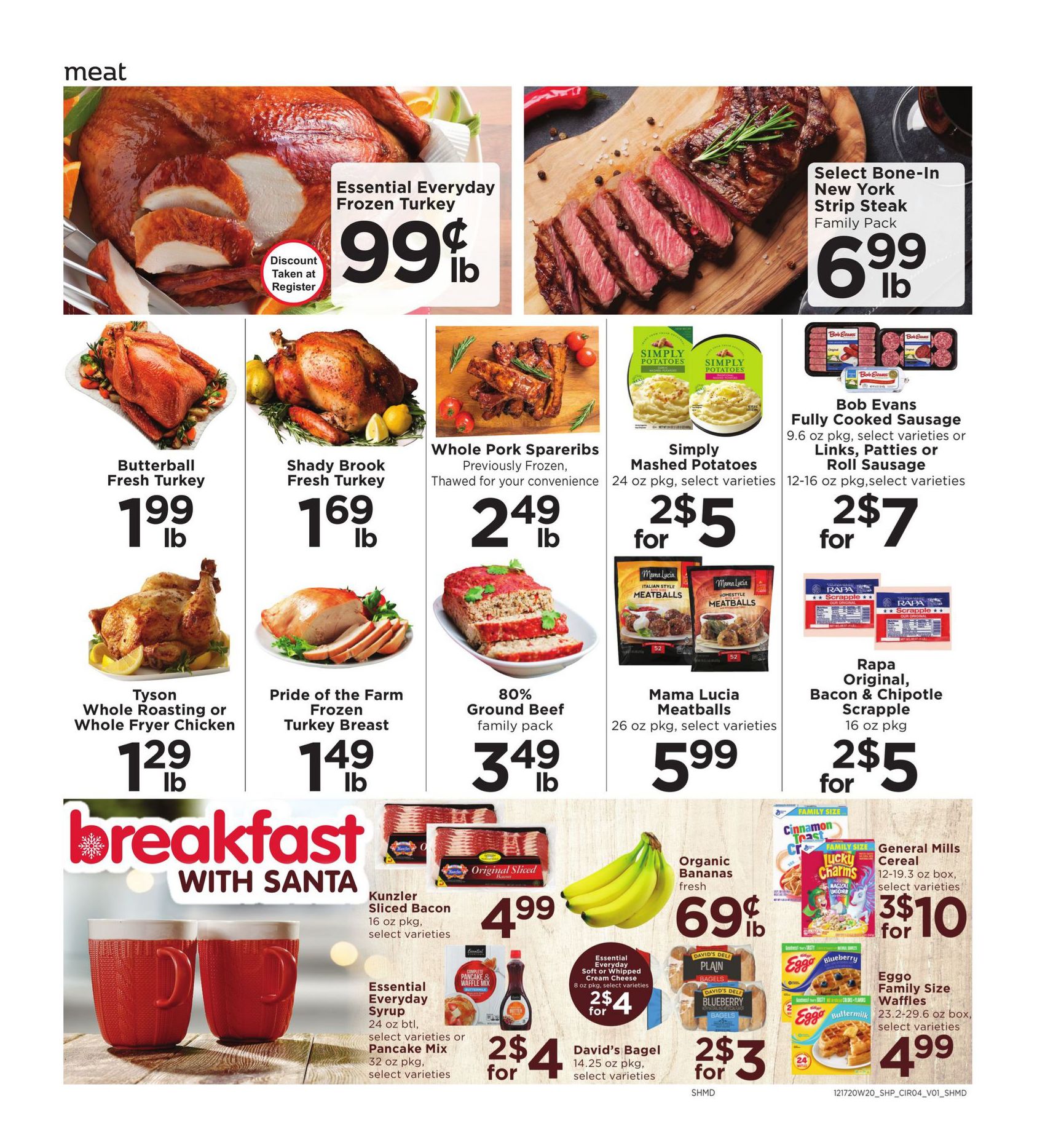Shoppers Food Christmas Holiday Weekly Ad Flyer December 17 to December 24, 2020
