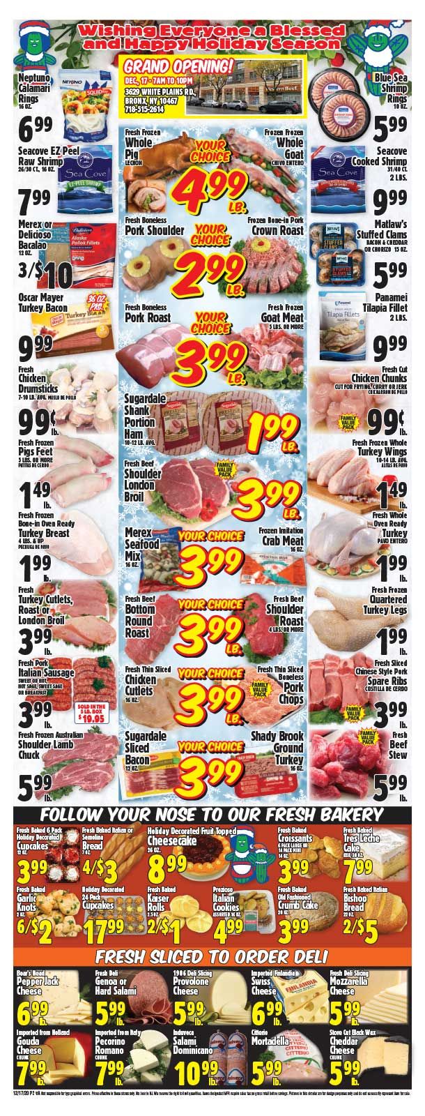 Western Beef Holiday Weekly Ad Flyer December 17 to December 24, 2020