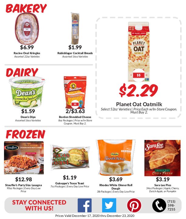 Woodman's Market (WI) Holiday Weekly Ad Flyer December 17 to December 23, 2020