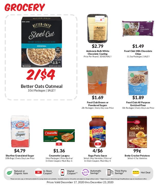 Woodman's Market (WI) Holiday Weekly Ad Flyer December 17 to December 23, 2020