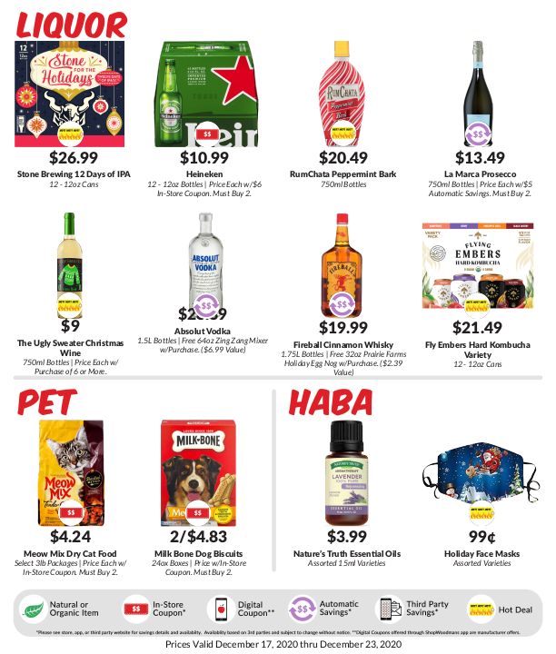Woodman's Market (WI) Holiday Weekly Ad Flyer December 17 to December 23, 2020