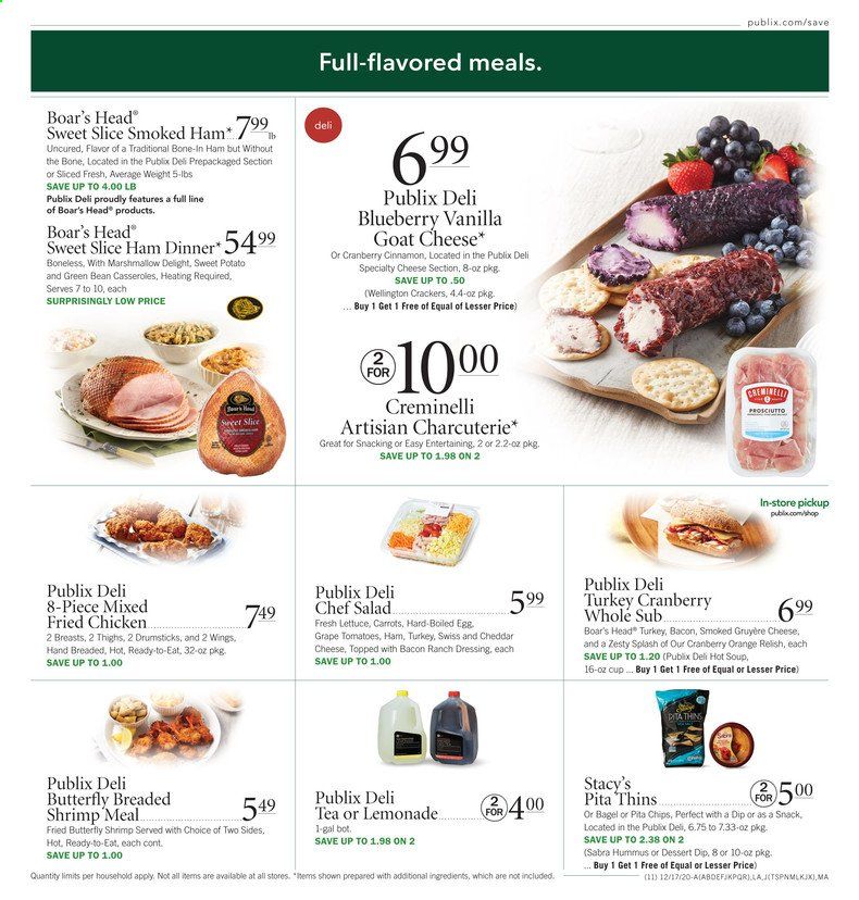 Publix (AL, FL, GA, NC, SC, TN) Weekly Ad Flyer December 17 to December 24